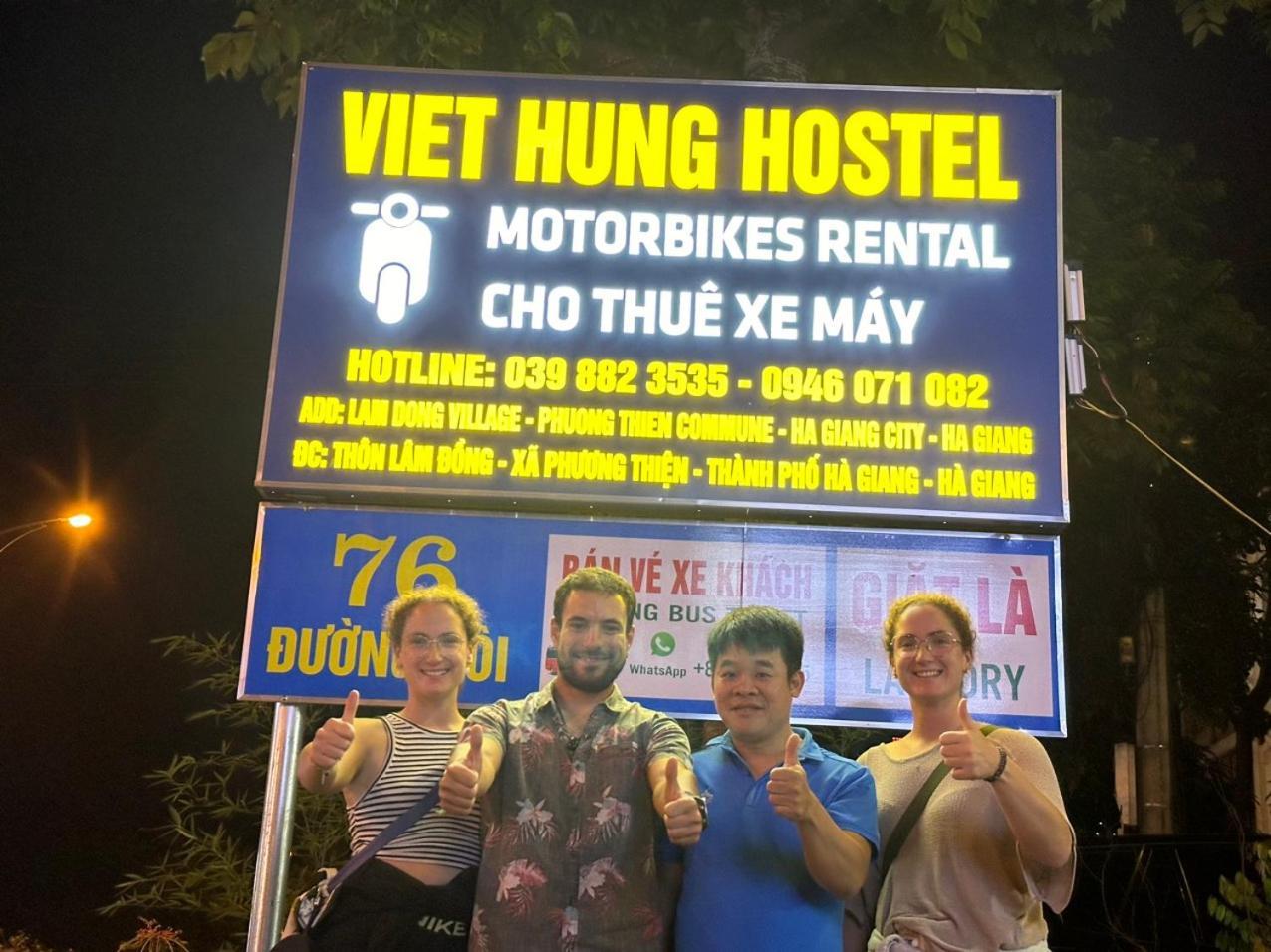 Viet Hung Hostel-Motorbikes-Bus Ticket Lang Lap Zimmer foto