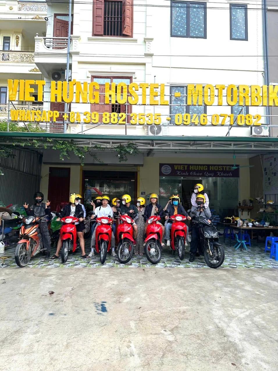 Viet Hung Hostel-Motorbikes-Bus Ticket Lang Lap Exterior foto